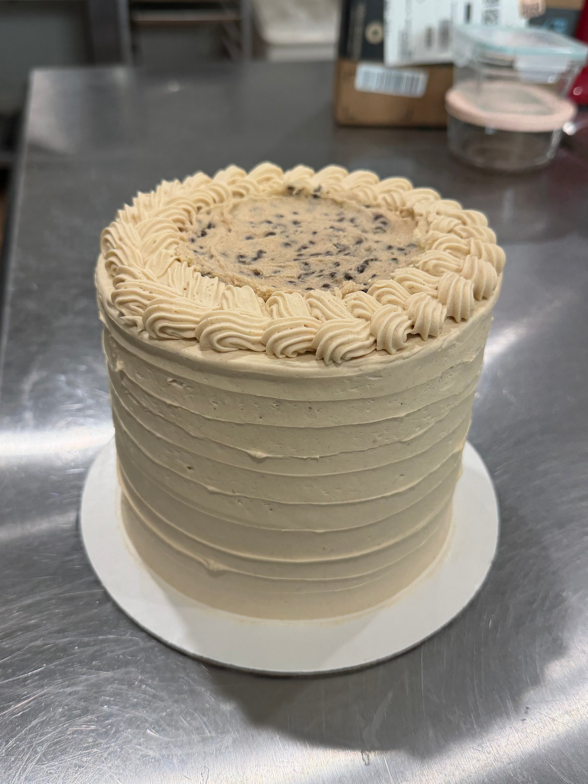 Extra 6" Chocolate Peanut Butter Cookie Dough Cake