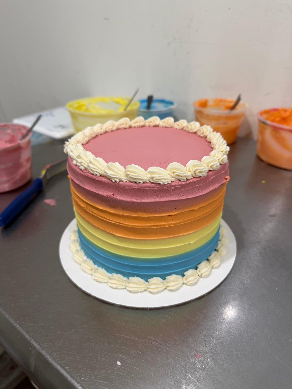 Extra 6” Confetti Cake