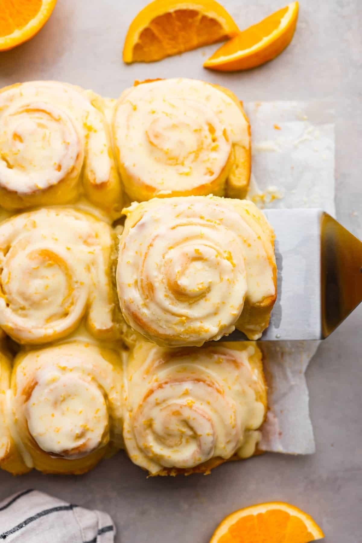 Extra Orange Creamsicle Rolls