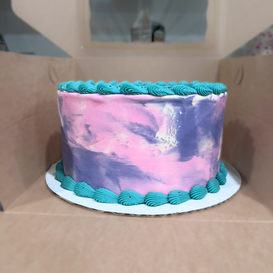 Colorful Smear Cake - custom