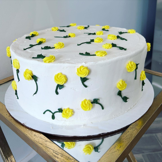 Covered in Roses Cake - custom