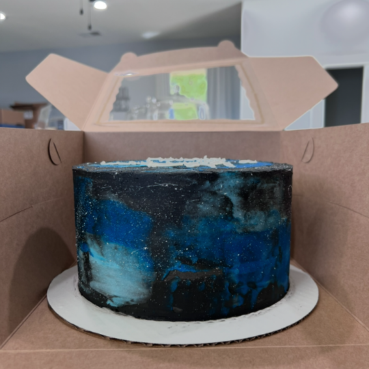 Galaxy cake - custom
