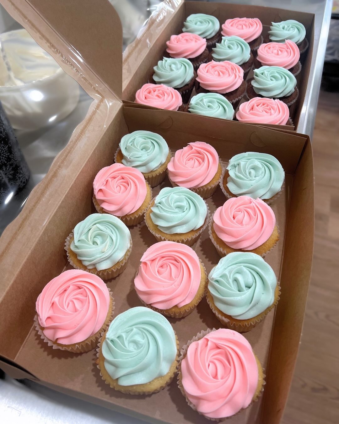 Rosette Cupcakes (One Color) - custom
