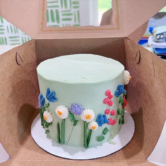 Wildflowers cake - custom